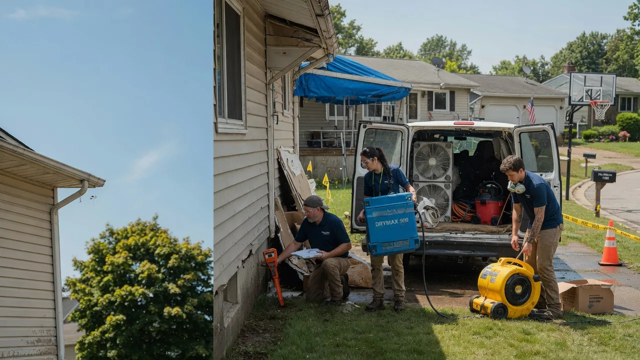 Ceiling Leak Cleanup in Orland Park, IL near me